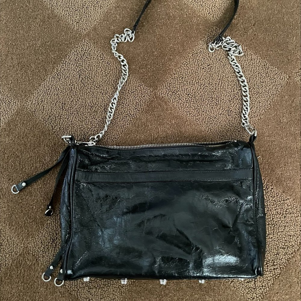 Rebecca Minkoff M.A.C. Bag - Black with Silver hardware - Picture 2 of 2